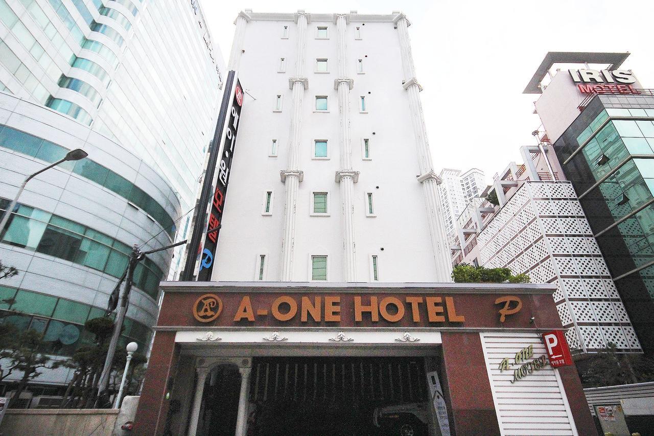 Haeundae Aone Hotel Busan Esterno foto