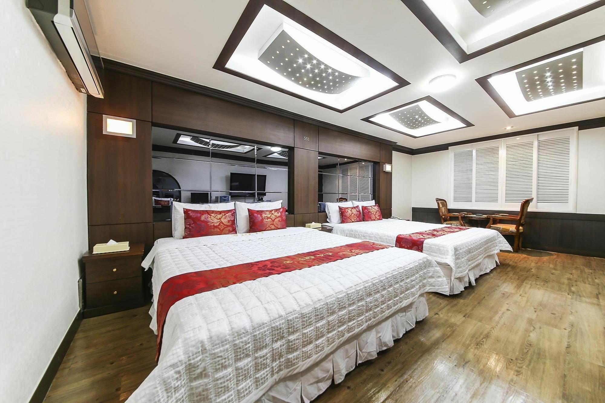 Haeundae Aone Hotel Busan Esterno foto
